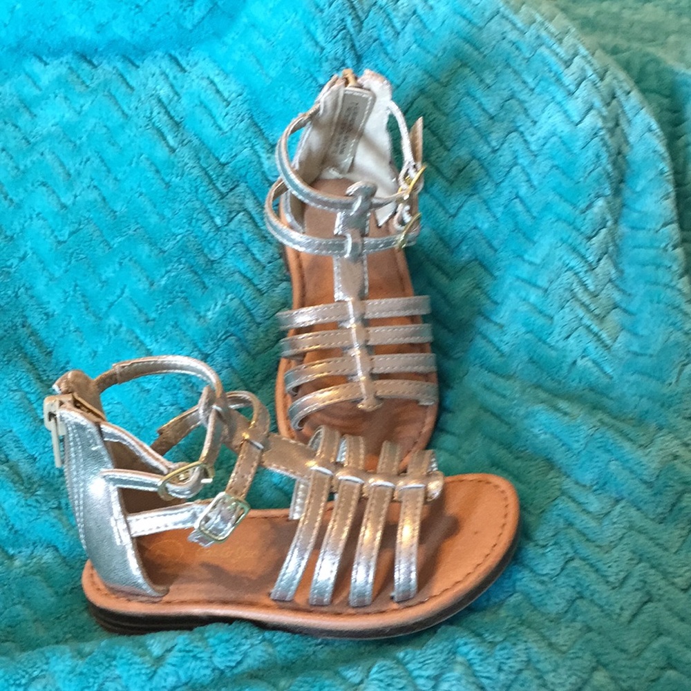 Cat & Jack Gold Gladiator Sandals